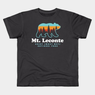 Mt. Leconte Great Smoky Mountains Bear Kids T-Shirt
